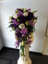 Purple Bridle Bouquet