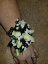 Standard Wrist Corsage With Babies Breath